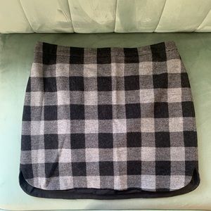 Madewell Wool Blend Mini Skirt